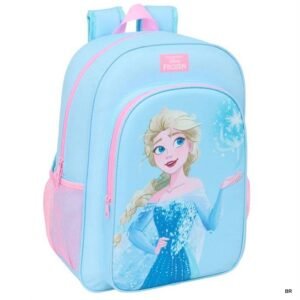 Mochila Frozen Escolar 42x32cms ref.642540180--Adaptável ao Carrinho