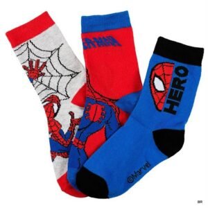 Pack de 3 Meias Homem Aranha ref.ZH06025