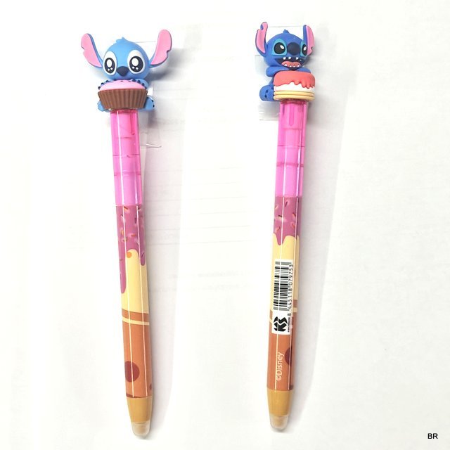 Pack de 2 Esferográficas Stitch tinta magica (apagável) ref.07975