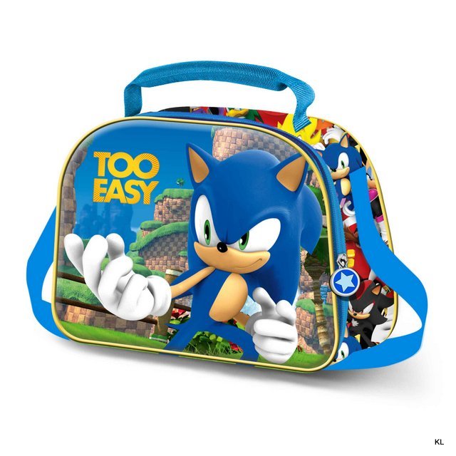 Lancheira Sonic térmica 3D–26x20x10cms ref.09333