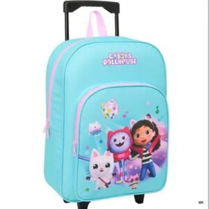 Mochila Escolar Gabby com rodas 44x31cms ref.642542021