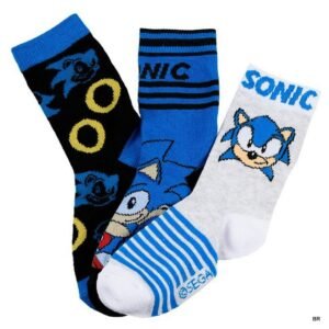 Pack de 3 Meias Sonic ref.ZH06036