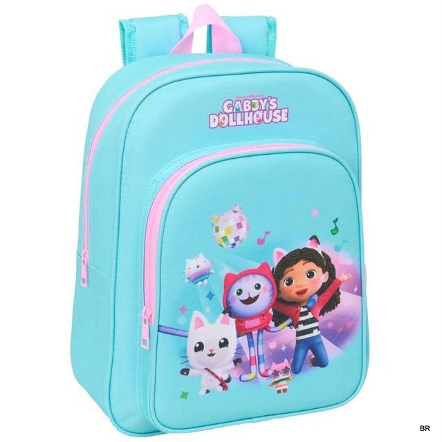 Mochila Gabby Pre Escolar 34x27cms ref.642542185– Adaptável ao Carrinho