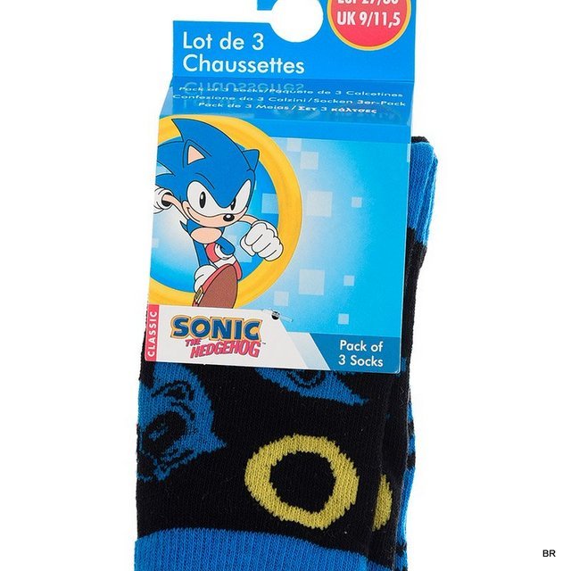 Pack de 3 Meias Sonic ref.ZH06036 - Image 2
