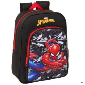 Mochila Homem Aranha Pre Escolar 34x27cms ref.642544185 --Adaptável ao Carrinho