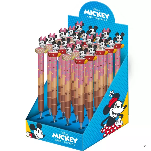 Pack de 2 Uni. Esferográficas Minnie/Mickey tinta magica (apagável) ref.07966