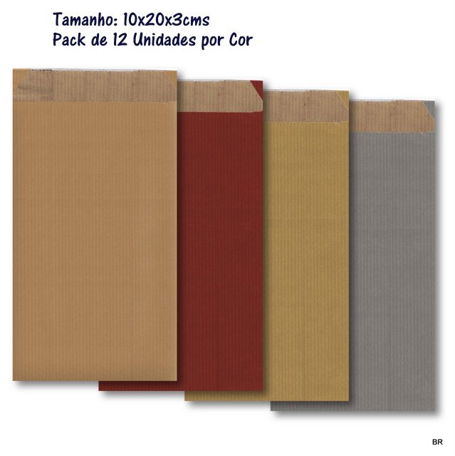 Pack de 12 Envelopes 10x20x3cms ref. 157259