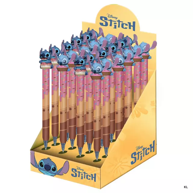 Pack de 2 Esferográficas Stitch tinta magica (apagável) ref.07975
