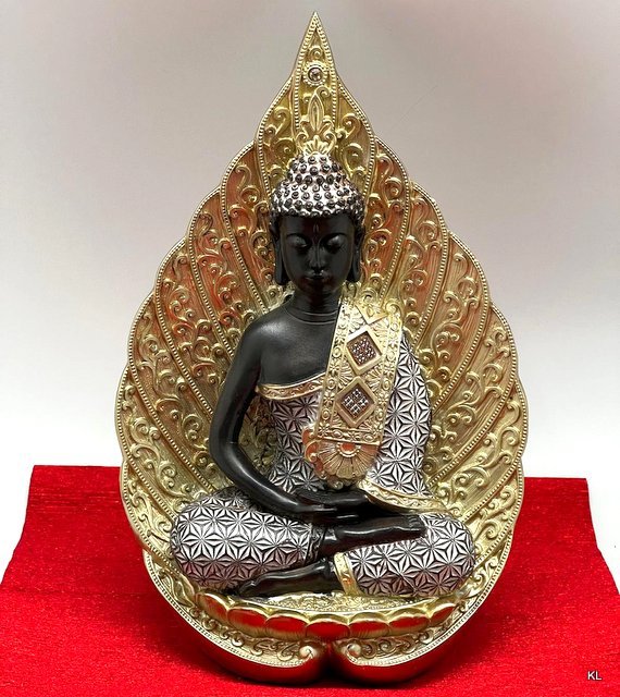 Buda em Resina 20x12x31cms ref.239452F6