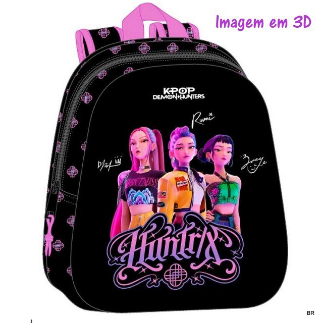 Mochila K-POP 3D-27x11x33cms ref.642675890