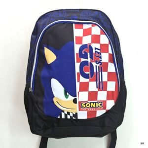 Mochila Sonic Escolar 40x30cms (costas acolchoadas) ref.334-89037