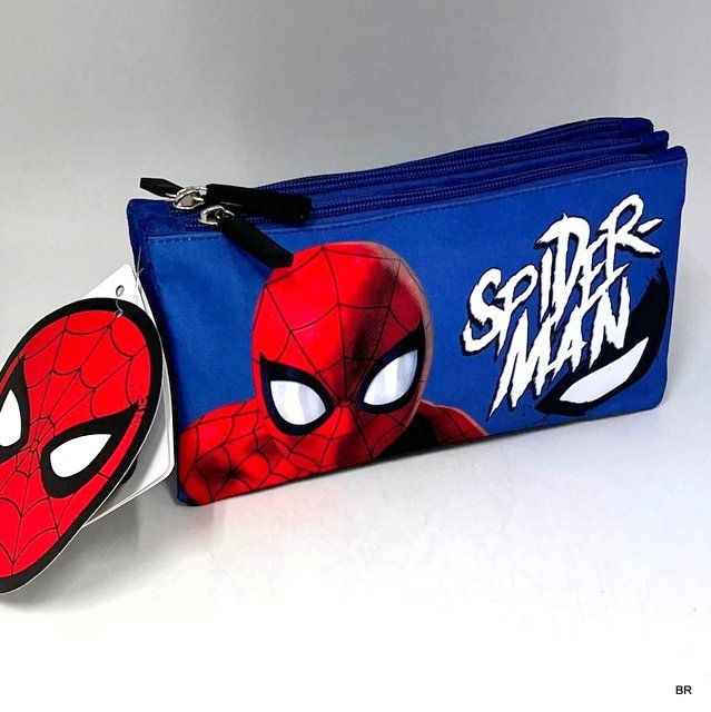 Estojo Homem Aranha 3 Fechos ref.337-11132