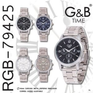 Relógio de Homem Bracelete Metal ref.RGB79425