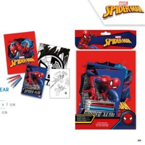 Conjunto Pintar Homem Aranha 33x21cms ref.SP50020