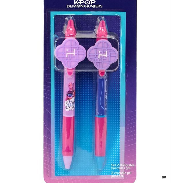 Conjunto de 2 Esferográficas K-POP tinta magica (apagável) ref. 342660785