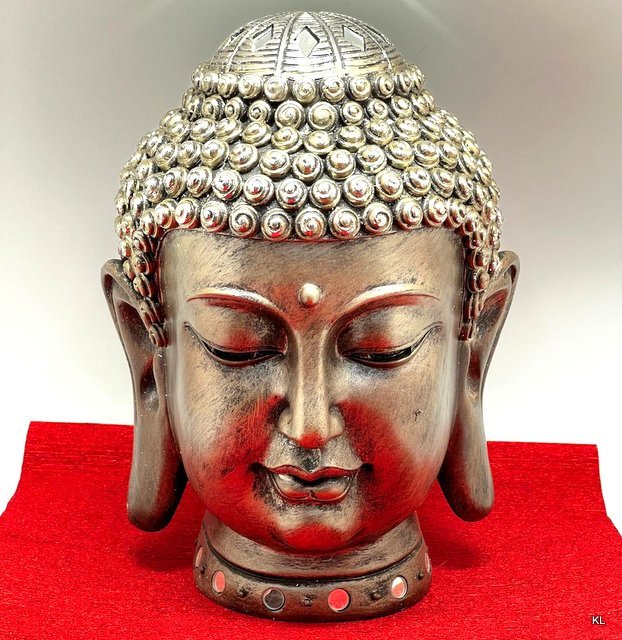 Busto de Buda Resina 21x28cms ref.8260-1