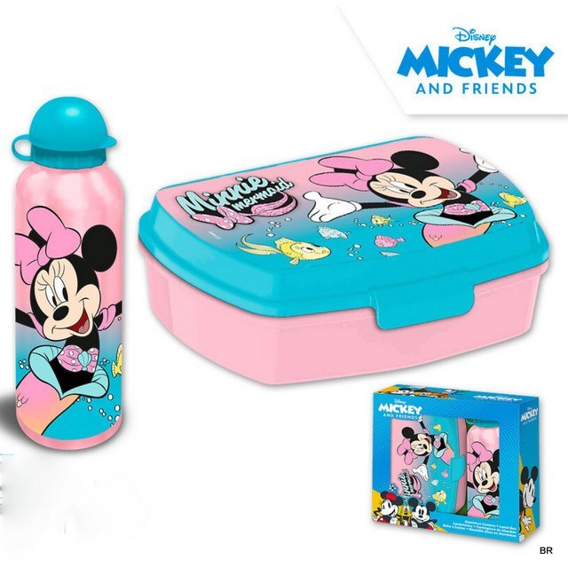Conjunto Sandwicheira+Cantil Alumínio Minnie 500ML Ref. MN30011