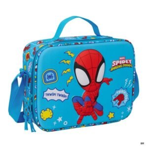 Lancheira Homem Aranha -Spidey térmica 3D 26x22cms ref. 822699041