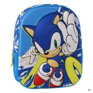 Mochila Sonic 3D-31x26x9cms ref.2100006566
