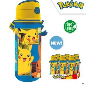 Cantil c/Palhinha Aluminio 600ML Pokemon ref.PK00033