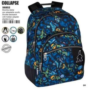 Mochila Escolar Campro 43x32x23cms ref.56852