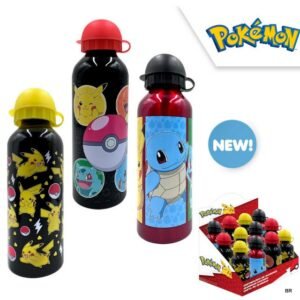 Pack de 3 Cantil Pokemon Aluminio 500ML ref.PK00014