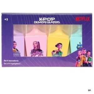 Marcadores K-POP Florescentes ( x 4) ref.342660782