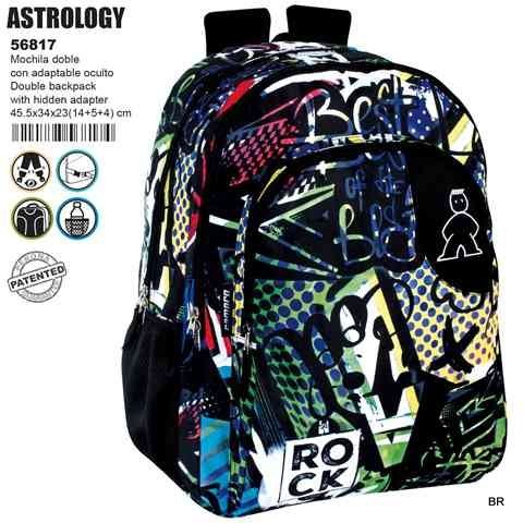 Mochila Escolar Campro 43x32x23cms ref.56817