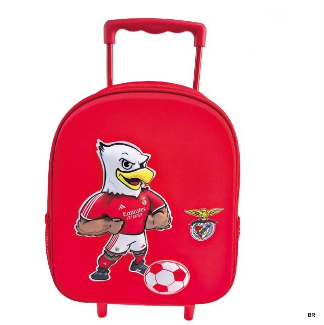 Mochila SL Benfica 3D c/Rodas 31cms (Pre Escolar) ref. SLB1252