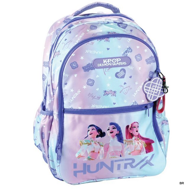 Mochila K-POP Escolar 3 Fechos 44x35 cms ref.364-02031