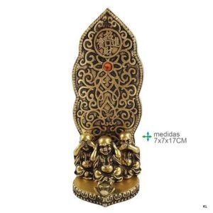 Porta Incenso Buda 7x7x21cms ref.PI79453