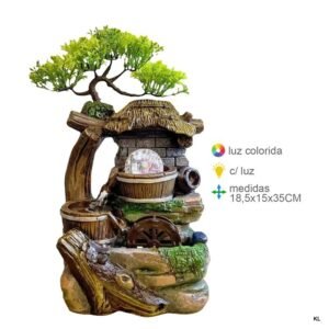 Fonte Resina 18,5x15x35cms ref.FR79520