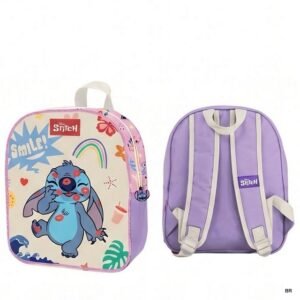 Mochila Stitch Pré Escolar 3D- 30x22cms ref.ZH25000