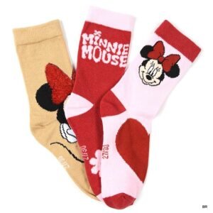 Pack de 3  Pares Meias Minnie  ref.ZH06060