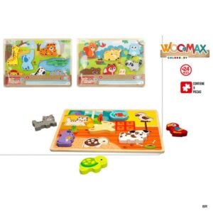 Brinquedo Madeira Puzzle 30x21 cms ref.49679