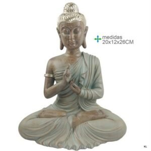 Buda em Resina 20x12x6cms ref. BR79462