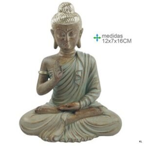 Buda em Resina 12X7X16cms ref. BR79463