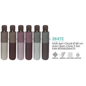 Pack de 3 Chápeus de Chuva Abra Fecha Curto ref. 26476