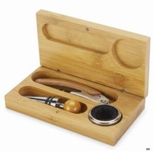 Conjunto  de Acessórios Vinho Inox 16x9cms ref. RC232482