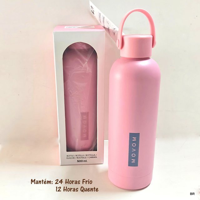 Garrafa térmica Aço Dupla Parede 500ML ref.3173345
