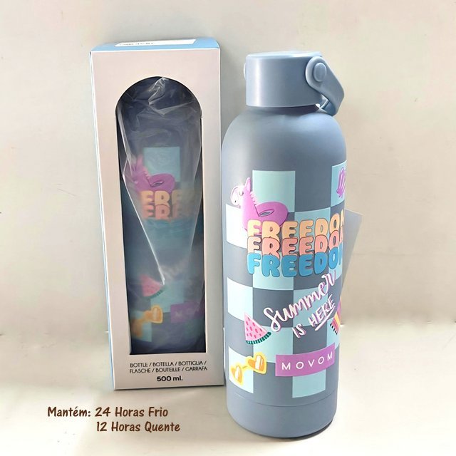 Garrafa térmica Aço Dupla Parede 500ML ref.3223341