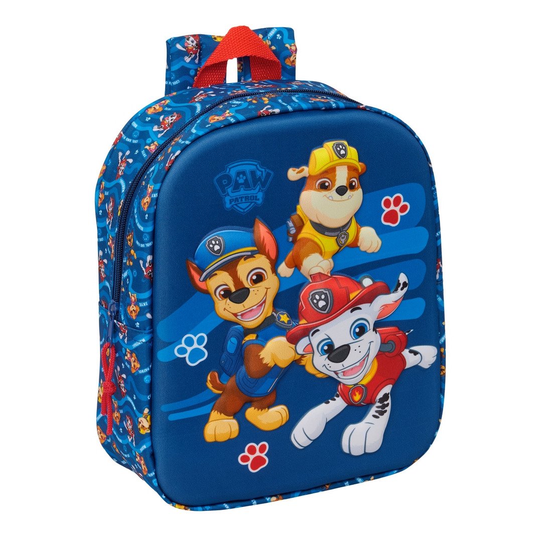 Mochila Patrulha Pata Pre Escolar 3D 29x23x9cms ref. 622603011