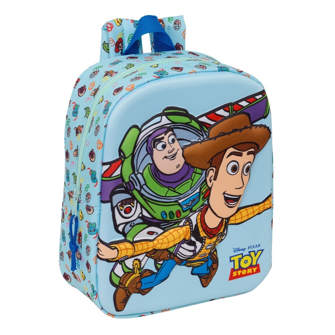 Mochila Toy Story Pre Escolar 3D 29x23x9cms ref. 622607011