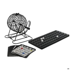 Jogo de Mesa Bingo em Metal 18x21x20cms ref. JM233783