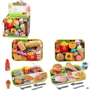 Brinquedo Tabuleiro c/Alimentos ref.56166