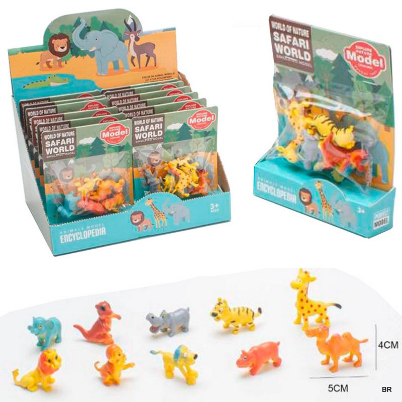 Conjunto Animais de Selva (10 Unidades) ref.65900