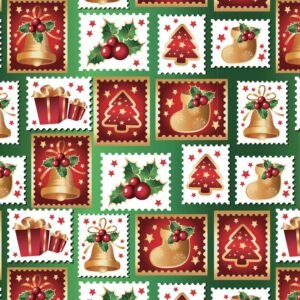 25 Folhas Papel Embrulho Natal 70x100 cms ref. N222