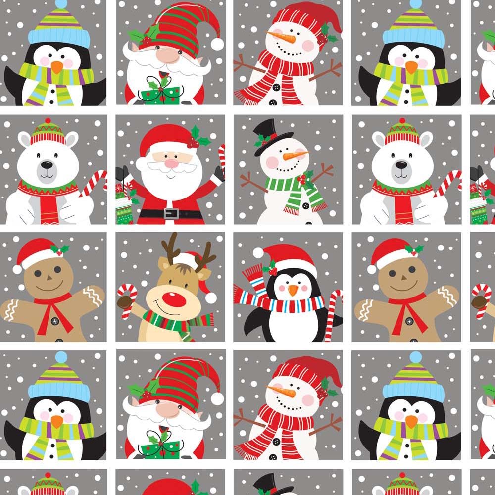 25 Folhas Papel Embrulho Natal 70x100 cms ref. N224