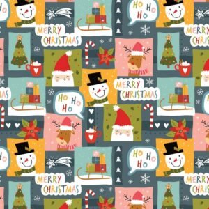25 Folhas Papel Embrulho Natal 70x100 cms ref. N229