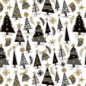 25 Folhas Papel Embrulho Natal 70x100 cms ref. N235